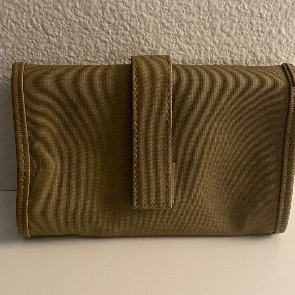 Giorgio Armani Khaki Canvas Bag